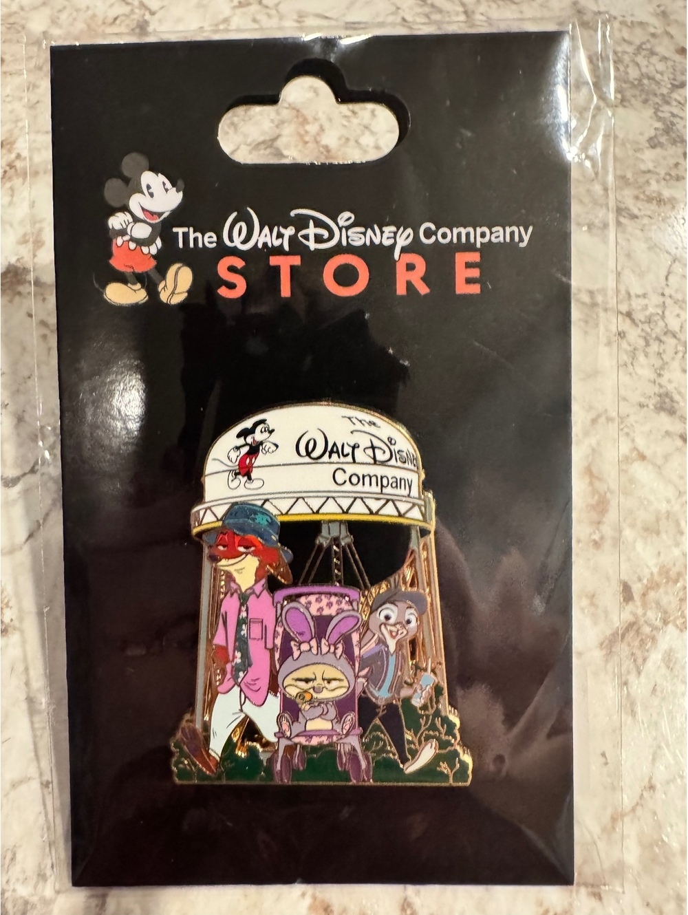 Disney Employee Center WDCS Water Tower Zootopia Pin